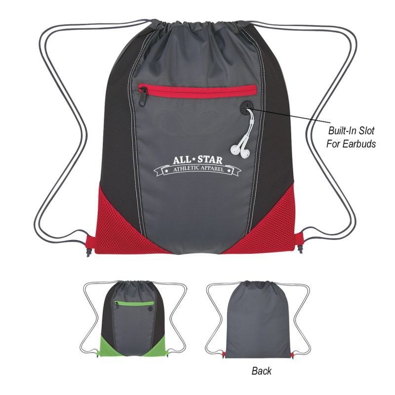 Two-tone Drawstring Sports Pack