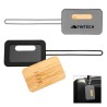 First Class Bamboo & Silicone Luggage Tag