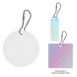 Acrylic Zipper Pull - Custom Shape 3"