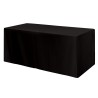 Fitted Poly/cotton 4-sided Table Cover - Fits 6' Standard Table