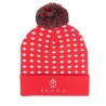 15009 RED Back Embroidery