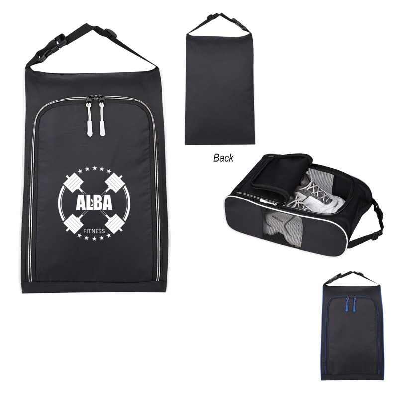 Crosstown Side-mesh Shoe Bag