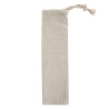 5-pack Stainless Straw Kit With Cotton Pouch