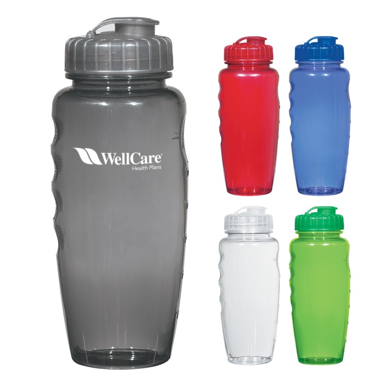 30 Oz. Poly-clear™ Gripper Bottle