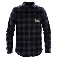 SFX1 NAVYPLAID Embroidery