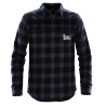 SFX1 NAVYPLAID Embroidery