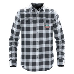 SFX1 TITANIUMPLAID Embroidery