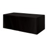 Fitted Poly/cotton 4-sided Table Cover - Fits 8' Standard Table