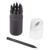 Blackwood 12-piece Colored Pencil Set In Tube With Sharpener