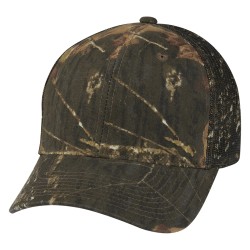 Realtree® And Mossy Oak® Hunter's Retreat Mesh Back Camouflage Cap