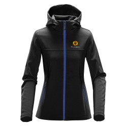 KSH1W BLACK AZUREBLUE Embroidery