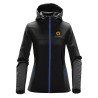 KSH1W BLACK AZUREBLUE Embroidery