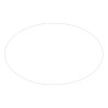 Ultra Removeable Oval Sticker