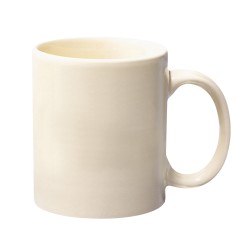 11 Oz. Colored Stoneware Mug With C-handle