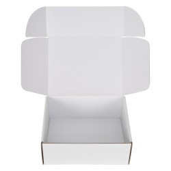 MAILER BOX 114 WHT Open