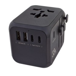 33w Universal Travel Adapter With Type-c