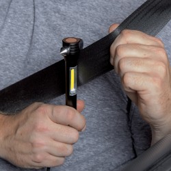7242 BLK Inset Cut Belt