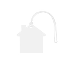 Full Color Wood Bag Tag - 4"