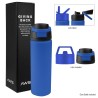 Aws 24 Oz. Pop Sip Recycled Stainless Steel Bottle Kit