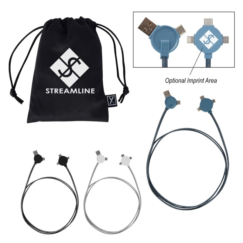 5 Ft. 3-in-1 Lithium Cc - Charging Cable