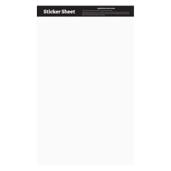 Sticket Sheet 11.5" X 7" Custom Shapes