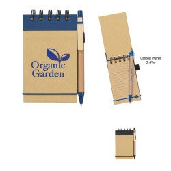 Eco-inspired Spiral Jotter & Pen