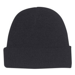 Knit Beanie With Cuff