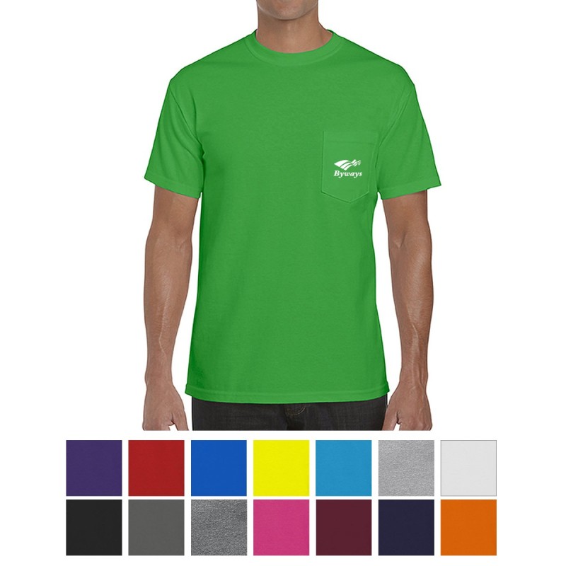 Gildan® Heavy Cotton™ Adult Tee With Pocket