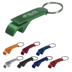 Aluminum Bottle/can Opener Key Ring