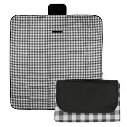Gingham Roll-up Picnic Blanket