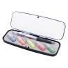 Tri-color Pen And Highlighter Set